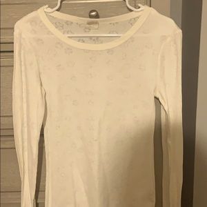 Free People thermal long sleeve shirt